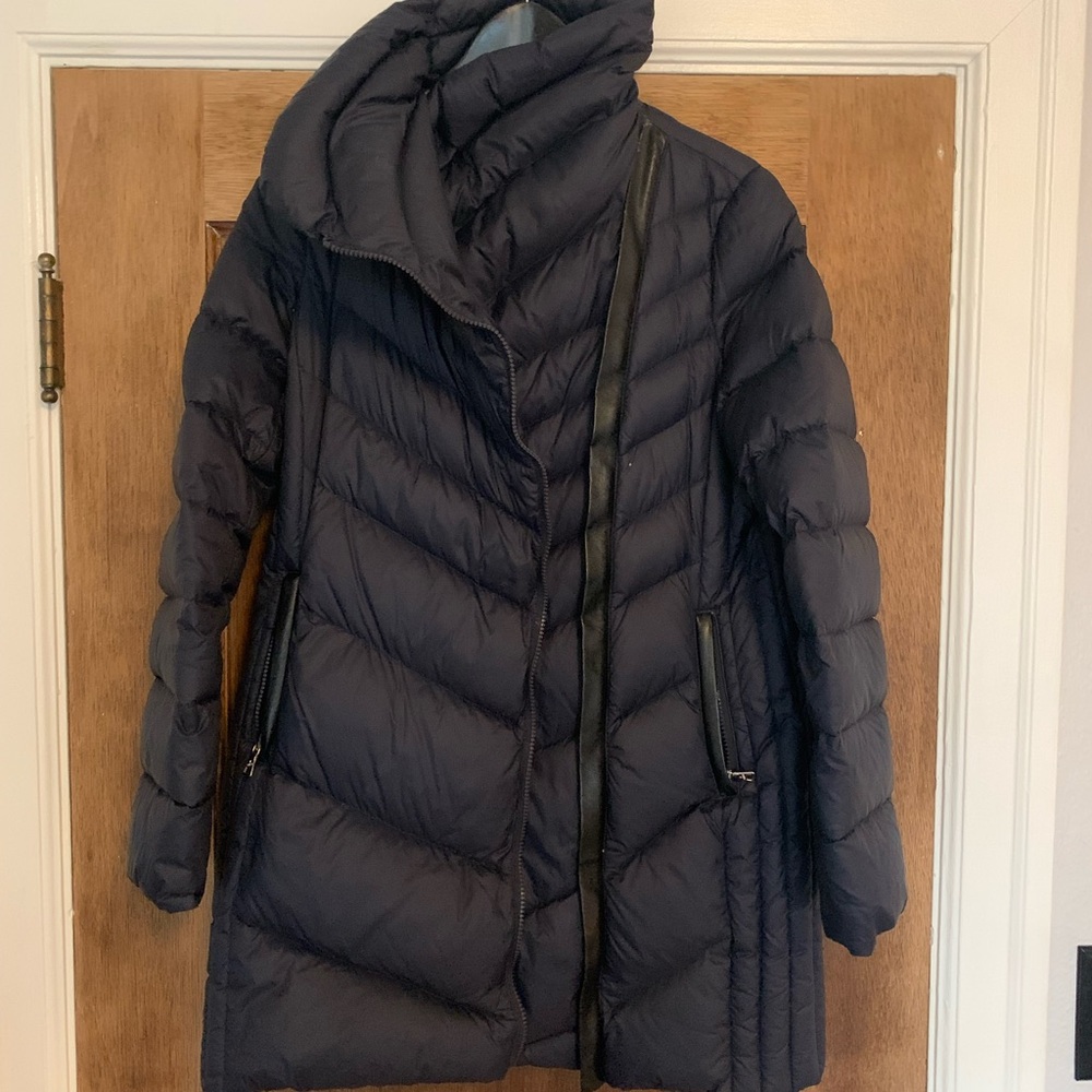 Sam Edelman Navy Puffer Jacket